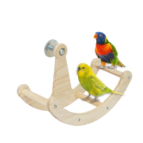 Vogelkäfig Sitzstange,Drehbarer Holz Sitzast Für Käfig | Interaktiver Spielstand Für Kanarienvogel Nymphensittich Taube Unzertrennlich Haustier Sittich Vogelkäfig Sitzstange,Drehbarer Holz Sitzast Für Käfig | Interaktiver Spielstand Für Kanarienvogel Nymphensittich Taube Unzertrennlich Haustier Sittich von Yugugomo