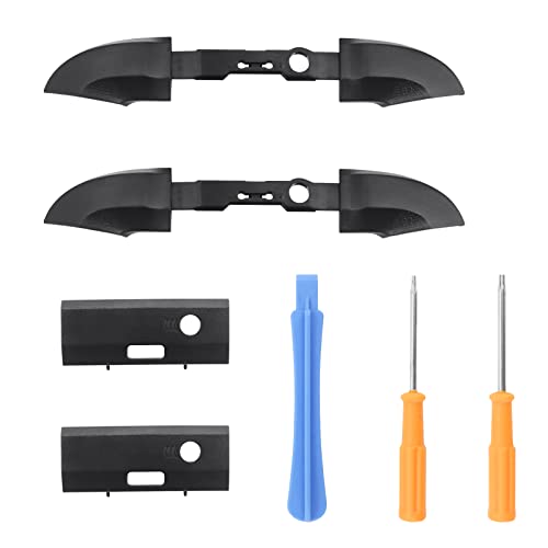 Yuhtech Controller Ersatzteile, Ersatz Bumper LB RB Bumper Buttons mit T6 T8 Schraubendreher Reparatur Teile Kit für Xbox Series X und Xbox Series S Controller Yuhtech Controller Ersatzteile, Ersatz Bumper LB RB Bumper Buttons mit T6 T8 Schraubendreher Reparatur Teile Kit für Xbox Series X und Xbox Series S Controller von Yuhtech