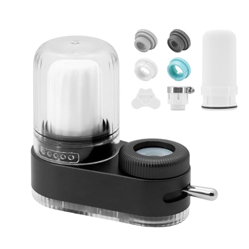 Yuhtech Keramik-Ersatzfilter, Wasserfilter Für Waschbecken, Wasserhahn Wasserfilter, 7-Stufiges Filtersystem von Yuhtech