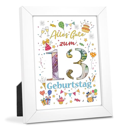 Yuhudany 13. Geburtstag Geldgeschenk, Geschenke zum 13 Geburtstag Mädchen Junge, Geldgeschenke Alles Gute zum 13 Geburtstag, 13.Geburtstag Deko, Geschenkideen zum 13. Geburtstag für Freunde Familie Yuhudany 13. Geburtstag Geldgeschenk, Geschenke zum 13 Geburtstag Mädchen Junge, Geldgeschenke Alles Gute zum 13 Geburtstag, 13.Geburtstag Deko, Geschenkideen zum 13. Geburtstag für Freunde Familie von Yuhudany