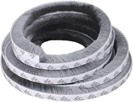 Yulakes 5M Dichtungsbürste Selbstklebend Bürstenband Selbstklebend Türdichtung Fensterdichtung Selbstklebend Türabdichtung Rolladen Bürstendichtung für Schalldämmung Türen Siegel Winddicht (9mmX15mm) Yulakes 5M Dichtungsbürste Selbstklebend Bürstenband Selbstklebend Türdichtung Fensterdichtung Selbstklebend Türabdichtung Rolladen Bürstendichtung für Schalldämmung Türen Siegel Winddicht (9mmX15mm) von Yulakes