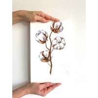 Baumwolle Original Gemälde Wall Art Home Decor Einzigartiges Geschenk von YuliiaMykhaliukArt