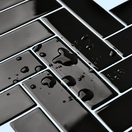 Yullpaper 3D Fliesenaufkleber Schwarz Klebefliesen Küche PVC Vinyl Fliesen Selbstklebend Badezimmer Fliesen überkleben Küche Schwarze Selbstklebende Fliesenaufkleber Bad 10 Stück 30 X 30cm Yullpaper 3D Fliesenaufkleber Schwarz Klebefliesen Küche PVC Vinyl Fliesen Selbstklebend Badezimmer Fliesen überkleben Küche Schwarze Selbstklebende Fliesenaufkleber Bad 10 Stück 30 X 30cm von Yullpaper