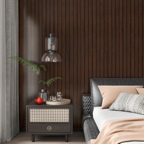 Yullpaper Klebefolie Holzoptik Abwaschbare Tapete Küche Möbelfolie Selbstklebend Holztapete Braun Vintage Tapeten Wohnzimmer Holz Folie für Küchenarbeitsplatte Schrank Folie Selbstklebend 40cm X 300cm von Yullpaper