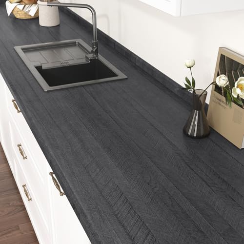 Yullpaper Möbelfolie Selbstklebend Klebefolie Holzoptik Schwarz Matt Folie Arbeitsplatte Küche Abwaschbare Holz tapete Schwarz 40 X 800cm Folie Küchenschränke Dekofolie Küchenfolie Selbstklebend Yullpaper Möbelfolie Selbstklebend Klebefolie Holzoptik Schwarz Matt Folie Arbeitsplatte Küche Abwaschbare Holz tapete Schwarz 40 X 800cm Folie Küchenschränke Dekofolie Küchenfolie Selbstklebend von Yullpaper