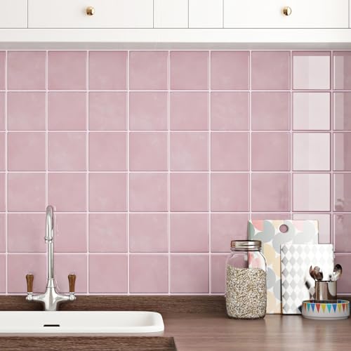 Yullpaper Rosa Klebefliesen Küche 3d Fliesenaufkleber Bad Pvc Fliesen Selbstklebend Badezimmer Fliesen überkleben Wandfliesen Selbstklebend Küche Rosa Wand Dekoration Wohnzimmer10 Stück 30 x 30cm Yullpaper Rosa Klebefliesen Küche 3d Fliesenaufkleber Bad Pvc Fliesen Selbstklebend Badezimmer Fliesen überkleben Wandfliesen Selbstklebend Küche Rosa Wand Dekoration Wohnzimmer10 Stück 30 x 30cm von Yullpaper
