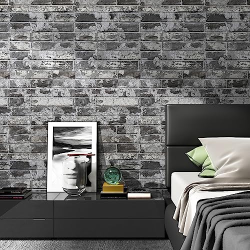 Yullpaper Steintapete Grau Selbstklebende Tapete Steinoptik 3d Vintage Klebefolie Küche Küchenrückwand Folie Selbstklebend Grau Tapeten Wohnzimmer 40 X 300cm Dekofolie Möbelfolie Stein Mustertapete Yullpaper Steintapete Grau Selbstklebende Tapete Steinoptik 3d Vintage Klebefolie Küche Küchenrückwand Folie Selbstklebend Grau Tapeten Wohnzimmer 40 X 300cm Dekofolie Möbelfolie Stein Mustertapete von Yullpaper
