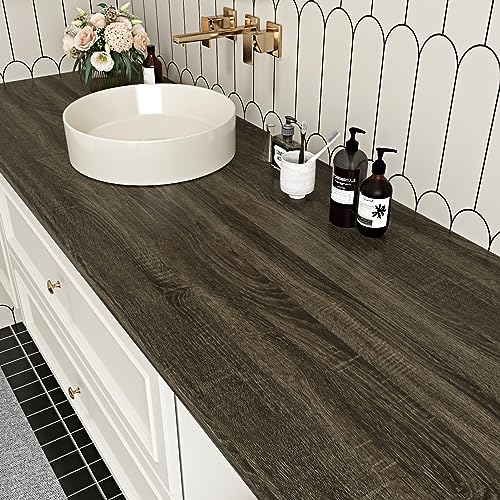 Yullpaper Tapete Holzoptik Selbstklebend Klebefolie Möbel Wasserfest Graubraun Dicke Folie Arbeitsplatte Küche Abwaschbare Wand Tapeten Möbelfolie Selbstklebend Klebefolie Holzoptik Tisch 40cm X 200cm Yullpaper Tapete Holzoptik Selbstklebend Klebefolie Möbel Wasserfest Graubraun Dicke Folie Arbeitsplatte Küche Abwaschbare Wand Tapeten Möbelfolie Selbstklebend Klebefolie Holzoptik Tisch 40cm X 200cm von Yullpaper