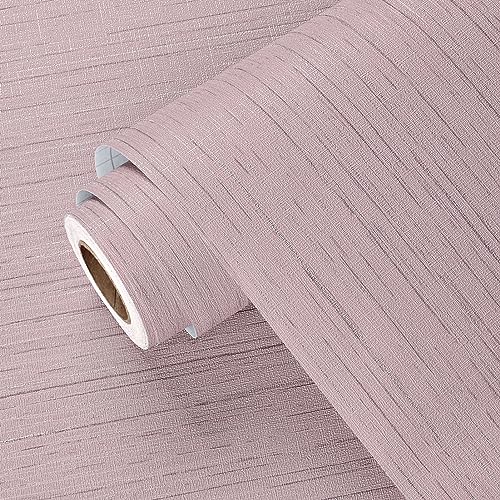 Yullpaper Tapete Rosa Selbstklebend Wasserfest Klebefolie Möbel Selbstklebende Folie für Möbel Küchenschränke Retro Tapeten Wohnzimmer Kinderzimmer Klebefolie Rosa für Küchenarbeitsplatte 40cm X 200cm von Yullpaper