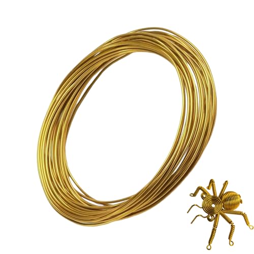 Yulokdwi Aluminium Basteldraht,Flexibler Draht Für Bonsai Gestaltung Armaturen Modellieren - Metall Zubehör Für Halsketten Perlen Armbänder Basteln Floristik Kunst Yulokdwi Aluminium Basteldraht,Flexibler Draht Für Bonsai Gestaltung Armaturen Modellieren - Metall Zubehör Für Halsketten Perlen Armbänder Basteln Floristik Kunst von Yulokdwi