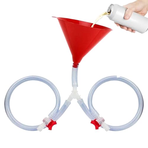 Yulokdwi Bier Trichter | Partygetränk Trichter Mit Ventil | Für Gruppenaktivitäten Und Partys Auslaufsicheres Trinkzubehör Mit Schlauch Yulokdwi Bier Trichter | Partygetränk Trichter Mit Ventil | Für Gruppenaktivitäten Und Partys Auslaufsicheres Trinkzubehör Mit Schlauch von Yulokdwi