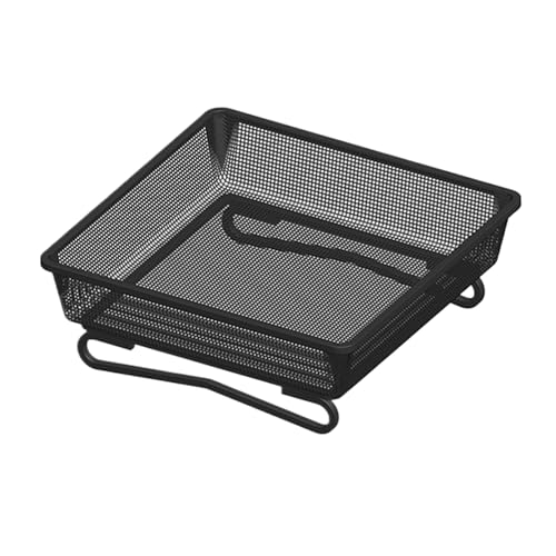 Yulokdwi Bodenfutterspender,18 cm Quadratischer Futterautomat Für Papageien - Dekorativer Vogelnetzfütterer Für Garten Terrasse Rasen Und Fensterbank von Yulokdwi
