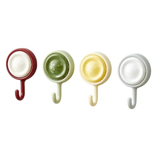 Yulokdwi Haft-Haken - Wandmontage Dusch Haken,Bohrfreier vielseitiger Lager-Aufhänger für Studentenwohnheim, Küche, Fliesen, Wohnwagen, Glas, Spiegel, Schrank, Wohnung, Universität, Keramik von Yulokdwi