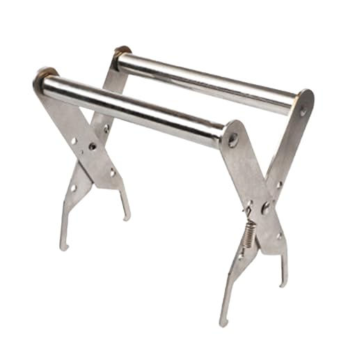 Yulokdwi Hive Tool - Bienenwaben Halter,Edelstahl Clip Mit Entnahme Fütterung Schneideinsatz Tränkvorrichtung Für Honiggewinnung Imkereibedarf Yulokdwi Hive Tool - Bienenwaben Halter,Edelstahl Clip Mit Entnahme Fütterung Schneideinsatz Tränkvorrichtung Für Honiggewinnung Imkereibedarf von Yulokdwi