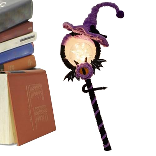 Yulokdwi Pfeifenreiniger Stäbchen, Halloween-Drahtstäbchen, Biegsame Dreh-Stäbchen, Kreative Handgefertigte Halloween Deko Für Feste Party Zuhause Dekoration von Yulokdwi