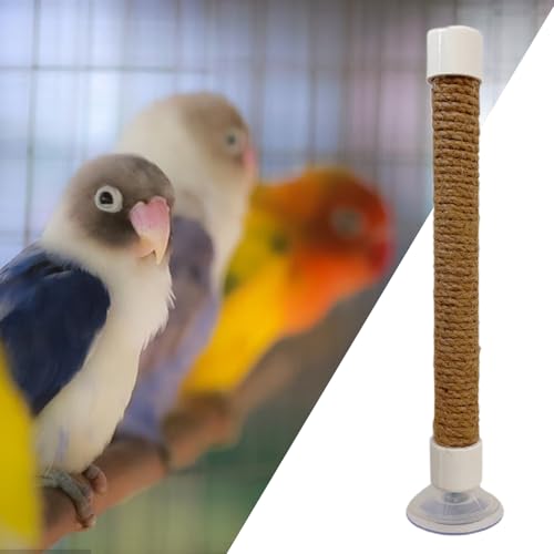 Yulokdwi Saugnapf Vogel Sitzstange,Spiegel Sittich Stange - Tragbare Sitzstange für Ara Wellensittich Fenster Spiegel Auto Bad Yulokdwi Saugnapf Vogel Sitzstange,Spiegel Sittich Stange - Tragbare Sitzstange für Ara Wellensittich Fenster Spiegel Auto Bad von Yulokdwi