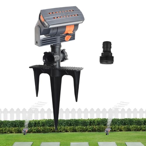 Yulokdwi Sprinkler Für Garten - Automatischer 360 Grad Rotationssprenger Für Bewässerung Und Rasenpflege | Bewässerungssystem Für Hof Garten Park Mit Sprühkopf Und Drehturm Zur Flächenpflege Yulokdwi Sprinkler Für Garten - Automatischer 360 Grad Rotationssprenger Für Bewässerung Und Rasenpflege | Bewässerungssystem Für Hof Garten Park Mit Sprühkopf Und Drehturm Zur Flächenpflege von Yulokdwi