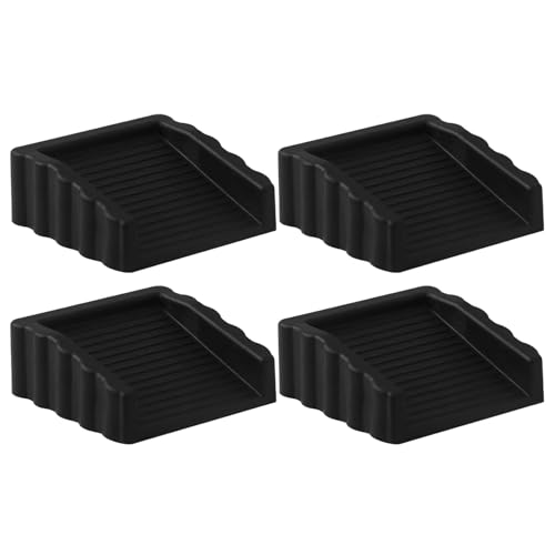 Yulokdwi Türstopper Halter | Rutschfester Türstopper Halter - Zweiseitiger Keil Sicherheit für Wohnbereich Privatsphäre Schutz 4er Set von Yulokdwi