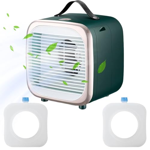 Yulokdwi Ventilator Für Schlafzimmer,Tragbarer Ventilator Für Schlafzimmer Kühlung - Starker Luftstrom Gerät Praktisches Zubehör Für Arbeitsplatz Und Auto von Yulokdwi