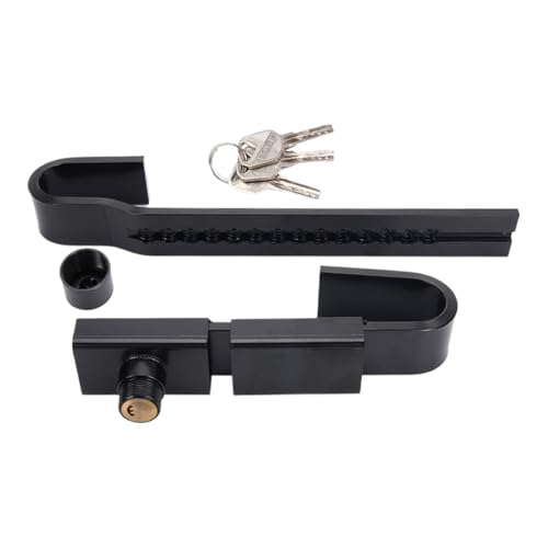 Yulokdwi Versandcontainer Schlösser | Transport Container Schloss Mit 3 Schlüsseln | Verstellbares Stahlschloss Für Transport Ladebereich Lagerung von Yulokdwi