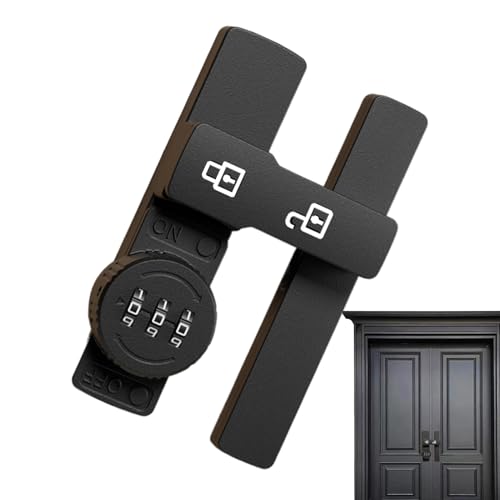 Yulokdwi Vorratsschloss Mit Code, Kombinationsschloss Für Schranktüren, Bohrfreies Diebstahlschutz System Für Haushalt Küche Büro Schlafzimmer Scheune Dokumente von Yulokdwi