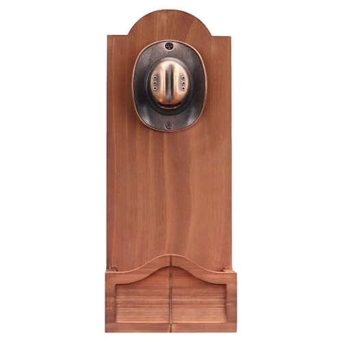 Yulokdwi Wandmontierter Flaschenöffner | Holz Getränkeöffner - Stylischer Bar Flaschenöffner Mit Deckelauffangbox – Praktisch Für Küche Wohnzimmer & Perfektes Geschenk Für von Yulokdwi