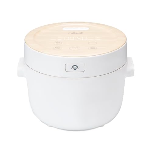 Yum Asia Fuji Reiskocher mit Induktionsheizung (IH) und Joubu keramikbeschichtete Schüssel (5 Tassen, 1 Liter) 5 Reiskochfunktionen, 4 Multicooker-Funktionen, verstecktes LED-Display, 220-240V von Yum Asia