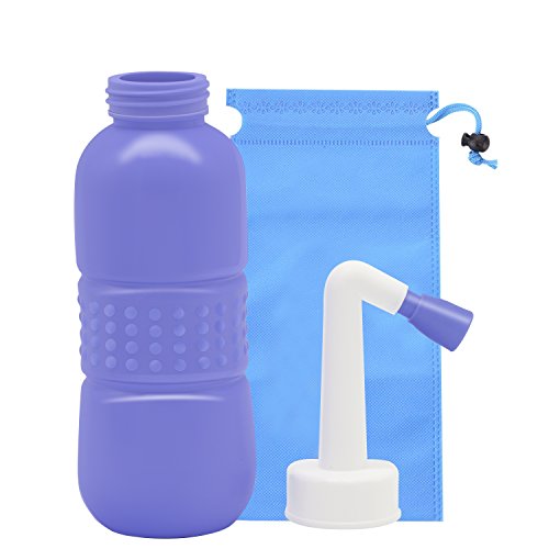 Tragbares Bidet reise,Portable Bidet Sprayer für Persönliche Reiniger Hygiene,ersetzt Feuchttücher und Dusch-WC — sanft, gründlich, spart Papier 450ml von YumSur