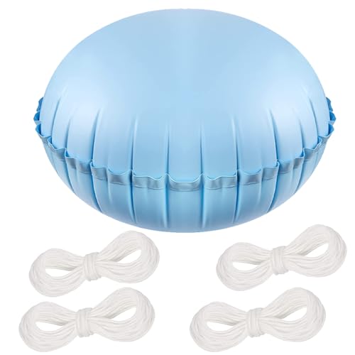 YumSur Poolkissen, Winter-Pool-Kissen, Pool-Luftkissen Winter-Luftkissen, Pool Mate Winter-Luftkissen Winter-Schluss-Luftkissen, 150cm Winter-Luftkissen Für Oberirdische Poolabdeckung (Round) von YumSur