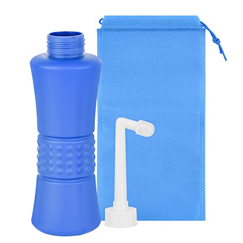 YumSur Tragbares Bidet, 500ml Portable Bidet Sprayer für Persönliche Reiniger Hygiene, Reisen, Kindergeburt, Outdoor, Camping, mit Aufbewahrungstasche von YumSur