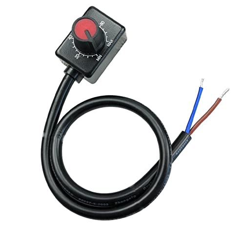 YUMIN DC 0/1-10V Knob LED Dimmer, Low Voltage Passive Dimmer PWM Dimming für 0-10V oder 1-10V Dimmable Electronic LED Driver 1 von Yumin