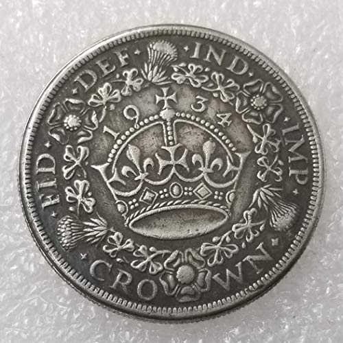 YunBest 1934 Silbermünzen, britische Alte Silbermünze zum Sammeln – Britische Shilling-Alte Münze – unzirkuliert/Sammlerstück YunBest 1934 Silbermünzen, britische Alte Silbermünze zum Sammeln – Britische Shilling-Alte Münze – unzirkuliert/Sammlerstück von YunBest