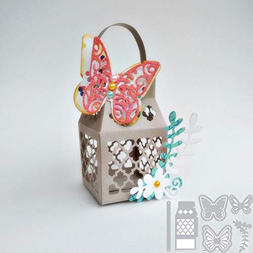 YunTrip Metall-Stanzformen, Schmetterlings-Box, Blumenlaterne, Stanzschablonen für DIY, Scrapbooking, Fotoalbum, dekoratives Papier, Basteln, Kartenherstellung YunTrip Metall-Stanzformen, Schmetterlings-Box, Blumenlaterne, Stanzschablonen für DIY, Scrapbooking, Fotoalbum, dekoratives Papier, Basteln, Kartenherstellung von YunTrip