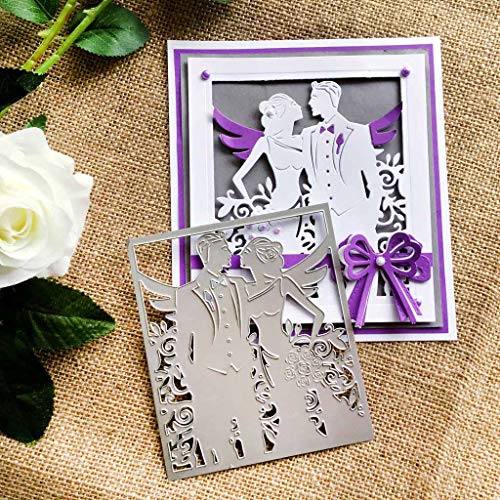 Yuntrip Stanzformen für Kartenherstellung, Hochzeitsrahmen, Metall, Stanzschablone, Bastelarbeiten, Scrapbooking, Papierkarten, Fotoalbum, Dekoration, Kunsthandwerk, Prägeschablone Yuntrip Stanzformen für Kartenherstellung, Hochzeitsrahmen, Metall, Stanzschablone, Bastelarbeiten, Scrapbooking, Papierkarten, Fotoalbum, Dekoration, Kunsthandwerk, Prägeschablone von YunTrip