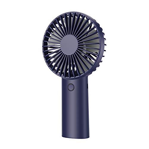YunTuo Mini Tragbarer Handventilator mit 4400 mAh wiederaufladbarem Akku, 3 Geschwindigkeiten, persönlicher Handventilator, Innen- und Außenbereich, USB-elektrischer Ventilator für Büro, Zuhause, von YunTuo