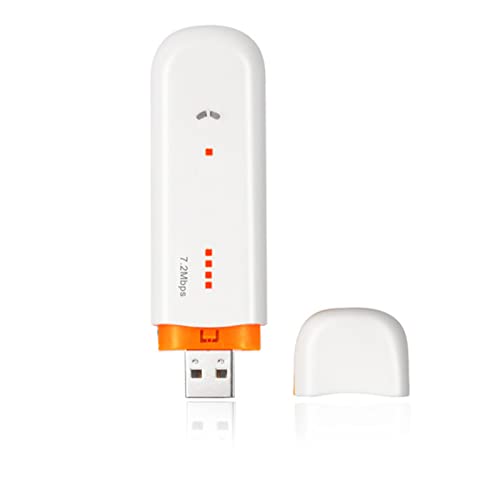 Drahtloser USB-Dongle, 3G 7,2-Mbit/s-Netzwerkkarte USB-Dongle UMTS: B1, SIM-Karte zur Verwendung einlegen, unterstützt kein WIFI von Yunir