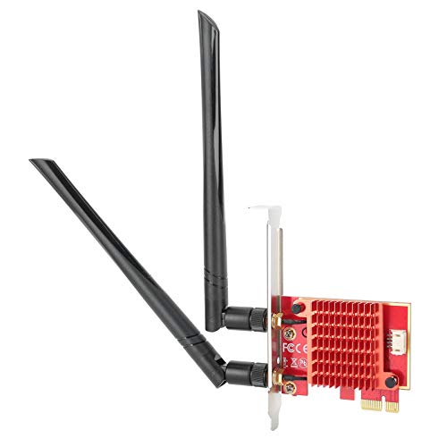 WiFi-Erweiterungskarte, PCle-1x-zu-M.2-NGFF-Adapterkarte Dualband, Unterstützung von 22 x 30 mm Netzwerkkarte und 16,5 x 30 mm Netzwerkkarte für Windows und MAC von Yunir