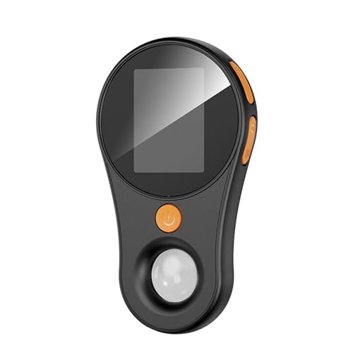 Yunir Hand-Digitalmikroskop, 500-fache Vergrößerung, 2 MP, 1920 X 1080 P, HD-Foto-Video-Mikroskop, Makro, Tragbare Handlupe mit Integrierten LEDs, Anschluss an PC (Black) von Yunir
