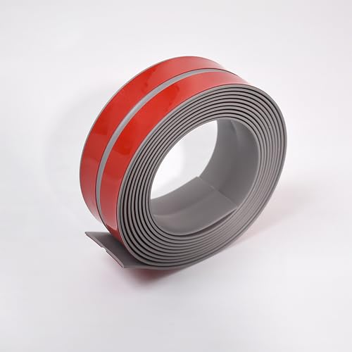 Wandleisten Selbstklebend, 2cm x 2cm x 4m Eckleiste Selbstklebend, PVC Flexible Weichsockelleiste Grau, Kantenschutz Selbstklebend, Flexible Winkelleiste Selbstklebend für Türen, Fenster, Wände Wandleisten Selbstklebend, 2cm x 2cm x 4m Eckleiste Selbstklebend, PVC Flexible Weichsockelleiste Grau, Kantenschutz Selbstklebend, Flexible Winkelleiste Selbstklebend für Türen, Fenster, Wände von Yunlaishaocer
