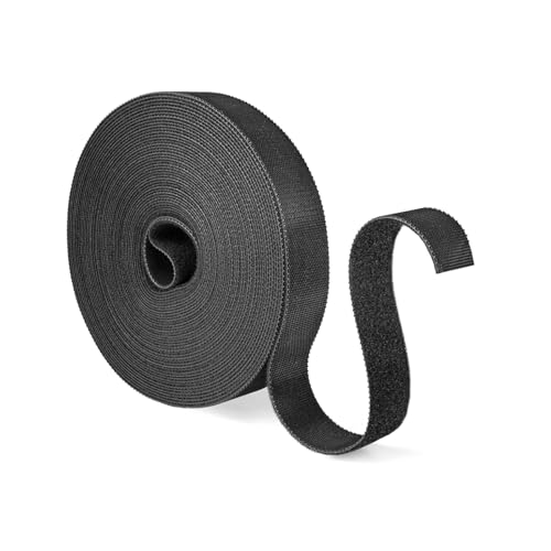 Yunova 10m Klett Kabelbinder Rolle – Doppelseitig Wiederverwendbar, Geräuscharm, Präzise Zuschneidbar, Stark Haftend, Ideal zum Kabelmanagement, Pflanzenbefestigung & Werkzeugaufhängung Yunova 10m Klett Kabelbinder Rolle – Doppelseitig Wiederverwendbar, Geräuscharm, Präzise Zuschneidbar, Stark Haftend, Ideal zum Kabelmanagement, Pflanzenbefestigung & Werkzeugaufhängung von Yunova