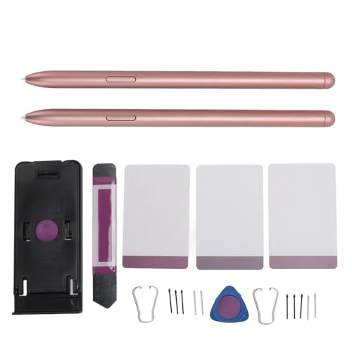 2-teiliger Ersatz-Eingabestift für Galaxy Tab S7/S7+Plus/S7 FE/S7 Lite, Touch-Stift mit Spitzen/Spitzen und Pinzette, S7-Stift mit 4096 Druckstufe (Brown) von Yunseity