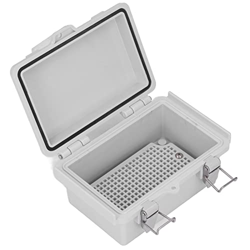 Abzweigdose ABS Staubdicht IP67 Wasserdichte Abzweigdose 100 X 150 X 70 Mm DIY-Elektrogehäuse mit Edelstahlverschlüssen für Den Elektrischen Anschluss Abzweigdose ABS Staubdicht IP67 Wasserdichte Abzweigdose 100 X 150 X 70 Mm DIY-Elektrogehäuse mit Edelstahlverschlüssen für Den Elektrischen Anschluss von Yunseity