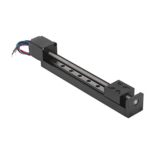 Mini Linear Rail Guide Slide Actuator, 200 Mm Hub CNC-Lineartisch-Aktuator mit 28 Schrittmotor, für DIY-CNC-Fräserteile X Y Z Linear von Yunseity