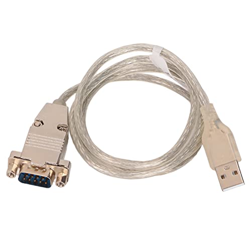 Serieller USB-auf-RS232-Adapter, 39 Fuß USB 2.0 auf 9-poliges Serielles DB9-Kabel, mit CH340-Chipsatz, für Windows XP, 7/8/10 von Yunseity