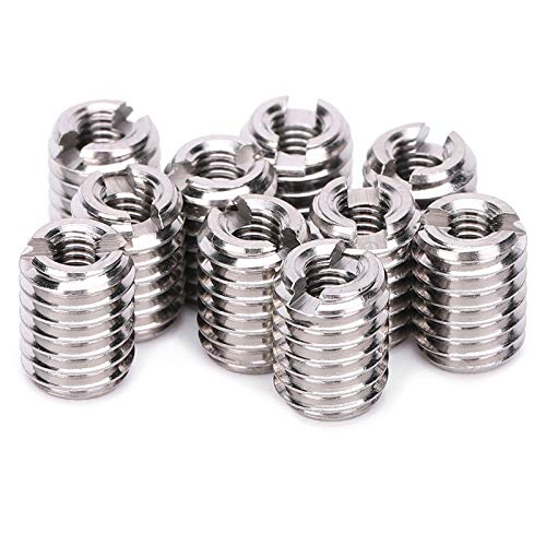 Yunseity 10-Teilige Gewindeeinsätzeengewinde M3x0,5 Mm, Aucellengewinde M6x1,0 Mm Werktzeuge Zum Reparatur von Edelstahlgebinden Gewindeinsat Zur GewderReparatur Yunseity 10-Teilige Gewindeeinsätzeengewinde M3x0,5 Mm, Aucellengewinde M6x1,0 Mm Werktzeuge Zum Reparatur von Edelstahlgebinden Gewindeinsat Zur GewderReparatur von Yunseity