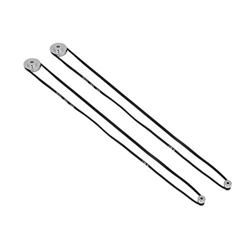 Yunseity 2 Kits -Timing-Riemenscheibe Set, Synchronrad 20 & 60 Zähne M4 Aluminium Timing Pulley MIT 2 Stück Länge 1220 Mm Breit 6 Mm Gummiriemen, vor 3D-Bocker (20 t 5 mm (0,2 Zoll) plus 60 t 8 mm von Yunseity