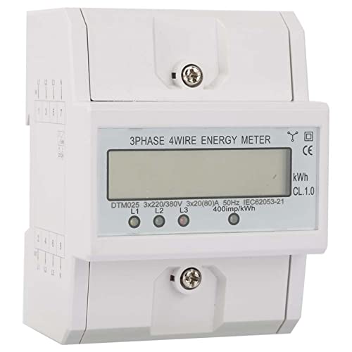 Yunseity 220/380V 20-80a -20~55 ° C Energieverbrauch Digitaler Stromzähler 3-Phasen-4p-kWh-Messgerät MIT LCD 6 + 2, NIMMT Transparente Schale An Yunseity 220/380V 20-80a -20~55 ° C Energieverbrauch Digitaler Stromzähler 3-Phasen-4p-kWh-Messgerät MIT LCD 6 + 2, NIMMT Transparente Schale An von Yunseity