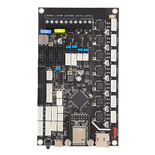 Yunseity 3D-Bocker-Mootherboard-Kit, für 2.4 DUET3 MINI5-STEUERPLATINE -DISPLY, UNTERSTUTZT WiFI-MODUL 3D-TRUCKER-ZUBEHÖREILE von Yunseity