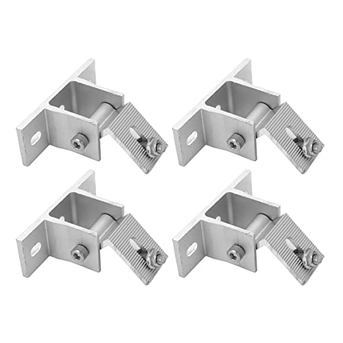 Yunseity 4 Set Solar Panel Montage Bracket Foot Aluminiumlegierung Anti -Korrosion Rostfeste - Einfache Struktur, Einfache Installation, Breite Anwendung von Yunseity