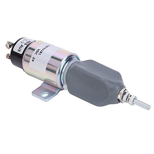 Yunseity DC24V-KRAFTSTOFFABSPERRMAGNET, Eisenmaterialmantel und Galvanikprozess, Langlebige, Stabile Straktur, Hervorragende Leistung und Lange Lebensdauer für von Yunseity